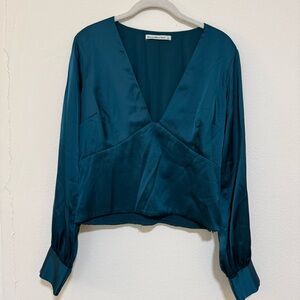 Abercrombie & Fitch Teal Blouse